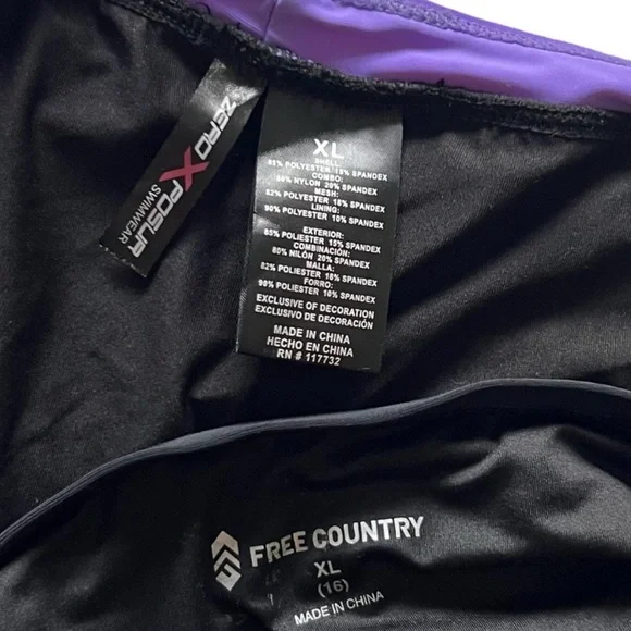 Free Country ZeroXposur Swimwear Womens Lined Swim Shorts XL
Bundle of 2 - Picture 3 of 3